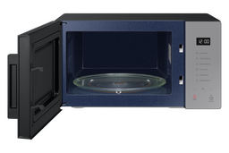 ميكرووف سامسونج  MS23T5018AG/LI  (سعة 23 لتر، قدرة إخراج 800 واط، 6 مستويات للطاقة، 30 ثانية إضافية، وضع الإيكو، برامج أوتوماتيكية، طهي أوتوماتيكي، إذابة سريعة، تجويف خزفي إنزالي، قفل أمان للأطفال)